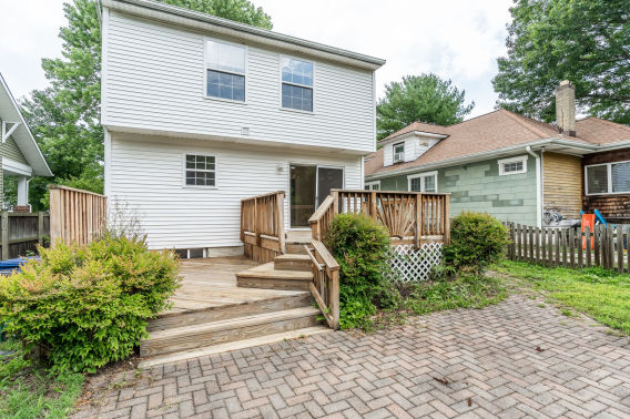 Rear Patio - Windsor Avenue, Annapolis, MD 21403